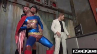 Gay handjob Muscular Lance Hart Gay threesome